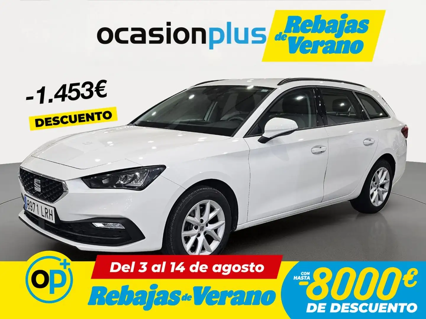 SEAT Leon ST 2.0TDI CR S&S Style DSG-7 150 Blanco - 1