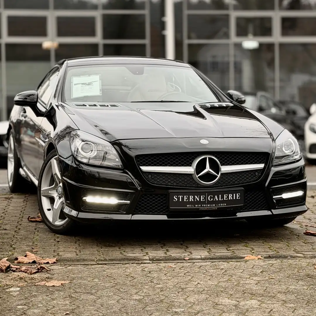 Mercedes-Benz SLK 200 ROADSTER/AMG-LINE/SITZKLIMA/LED Sportp. Negro - 2