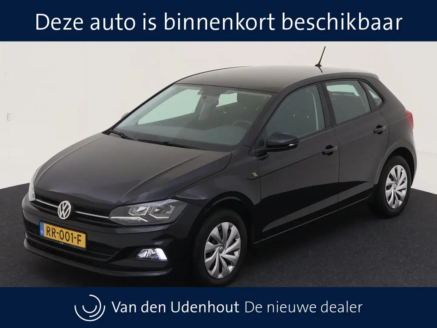 Volkswagen Polo 1.0 TSI Comfortline | VERWACHT | Zwart - 1