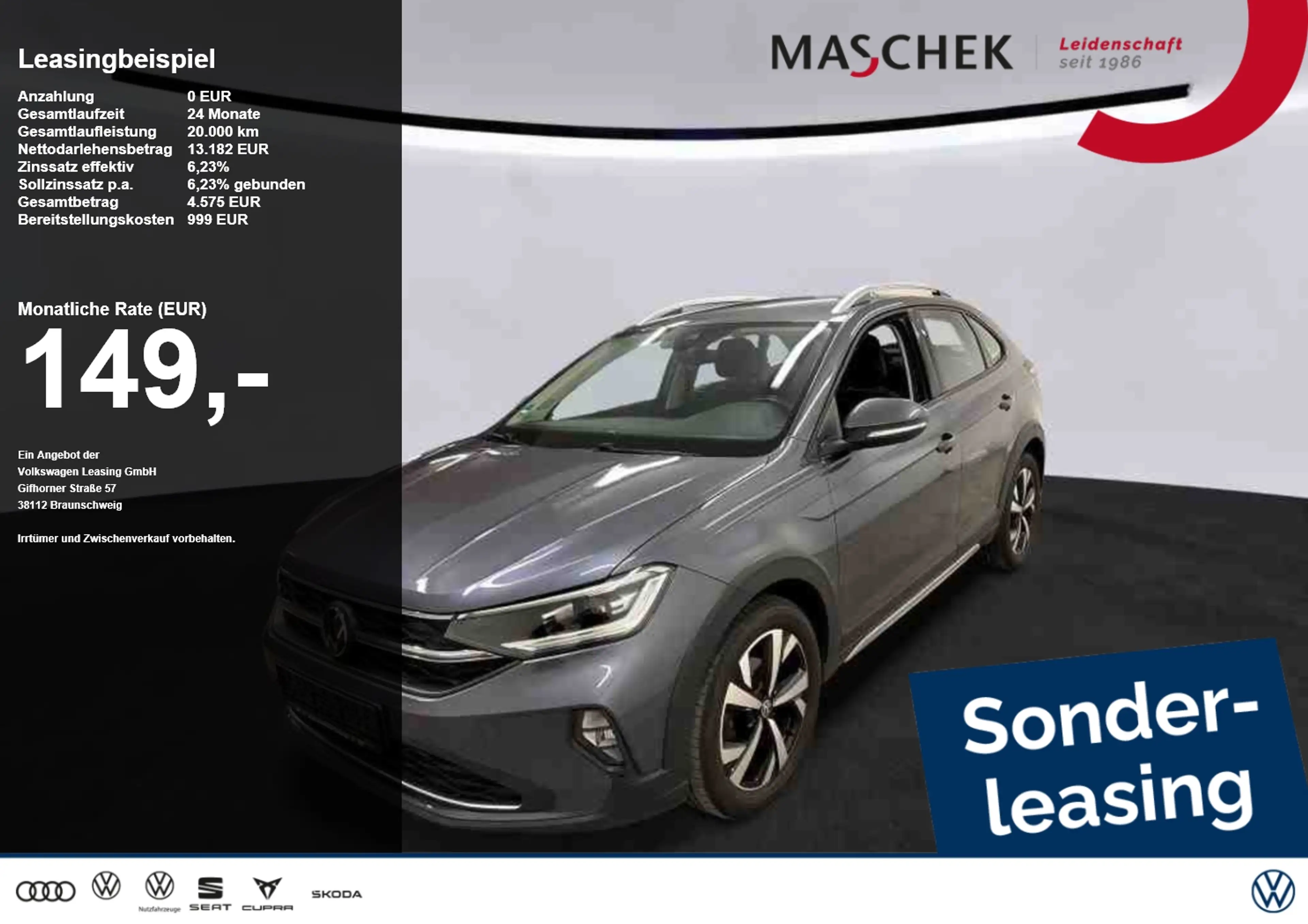 Volkswagen Taigo Style 1.0 TSI Sonderleasing! ACC PDC ACC