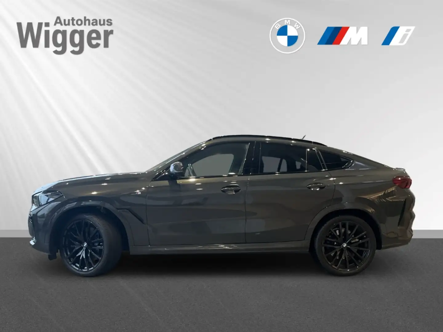 BMW X6 xDrive40d/M Sport/HUD/StHZ/AC Schnitzer 272kW Grau - 2