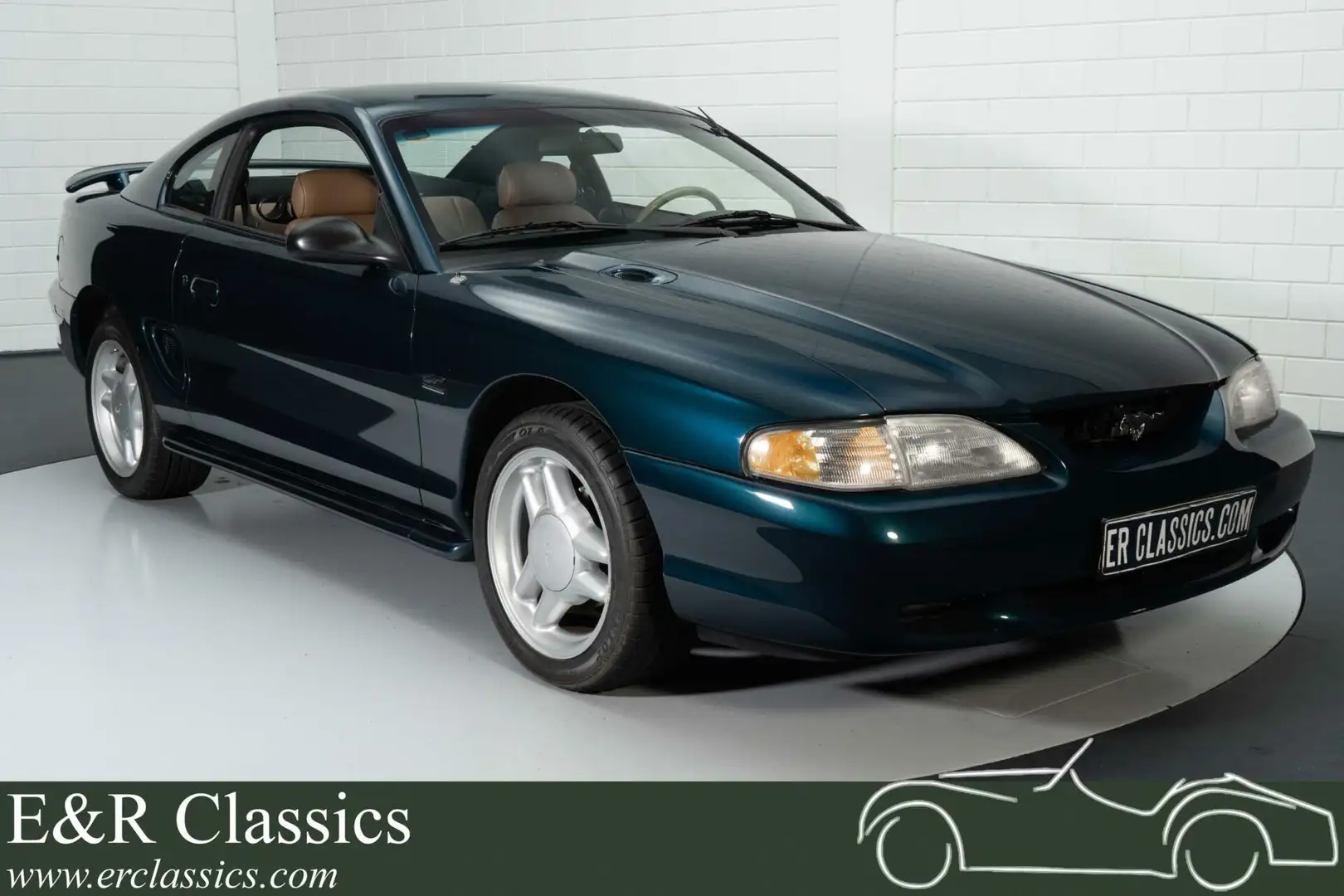 Ford Mustang GT | 70.838 Km | Europese auto | 1994 Vert - 1