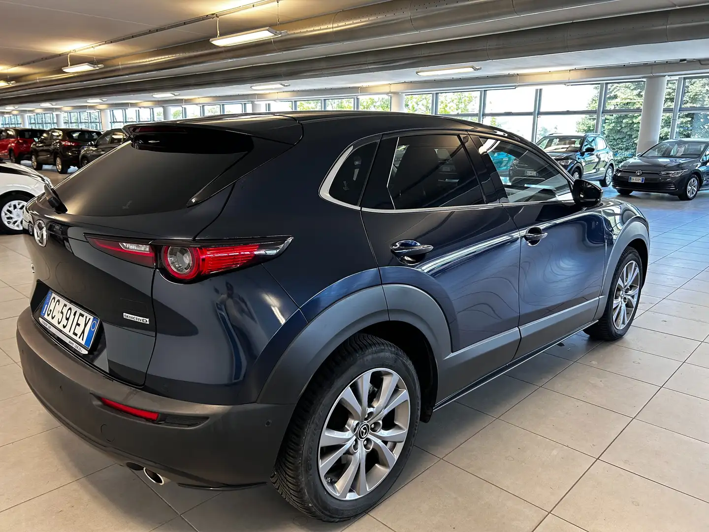 Mazda CX-30 CX-30 1.8 Exceed Bose AWD 116CV C.AUTOM. Blu/Azzurro - 2