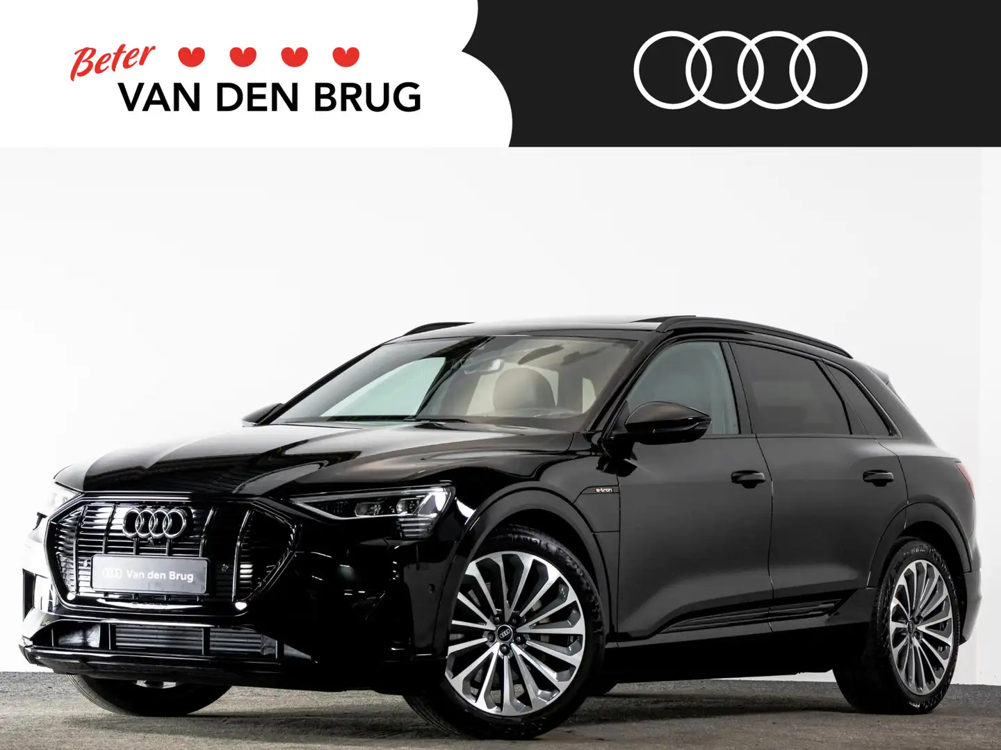Audi e-tron 50 quattro 313 pk 71 kWh | Matrix-LED | Panoramada Zwart - 1