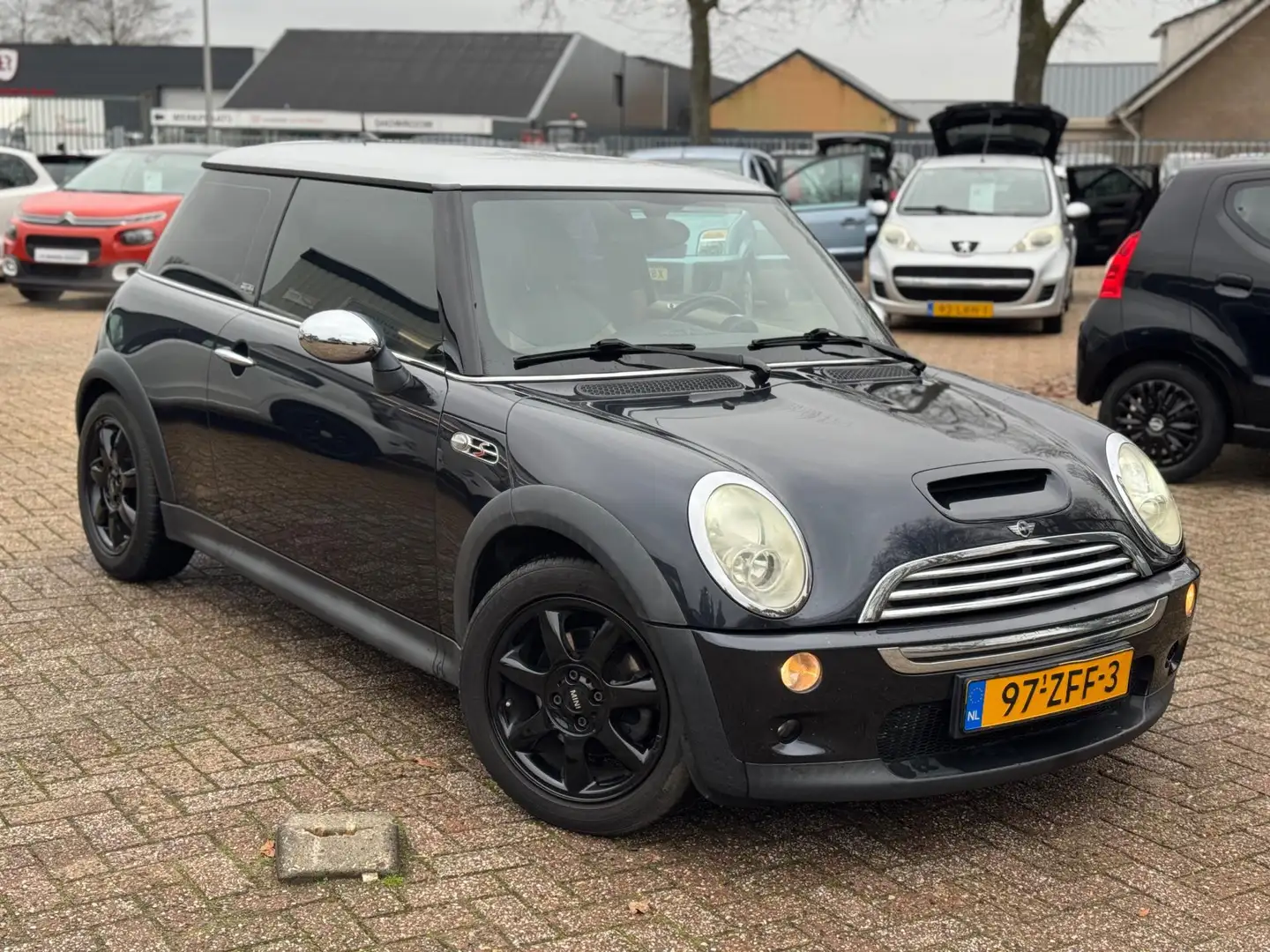 MINI Cooper S Mini 1.6 Park Lane LEER CLIMA APK 10-2026 Zwart - 2