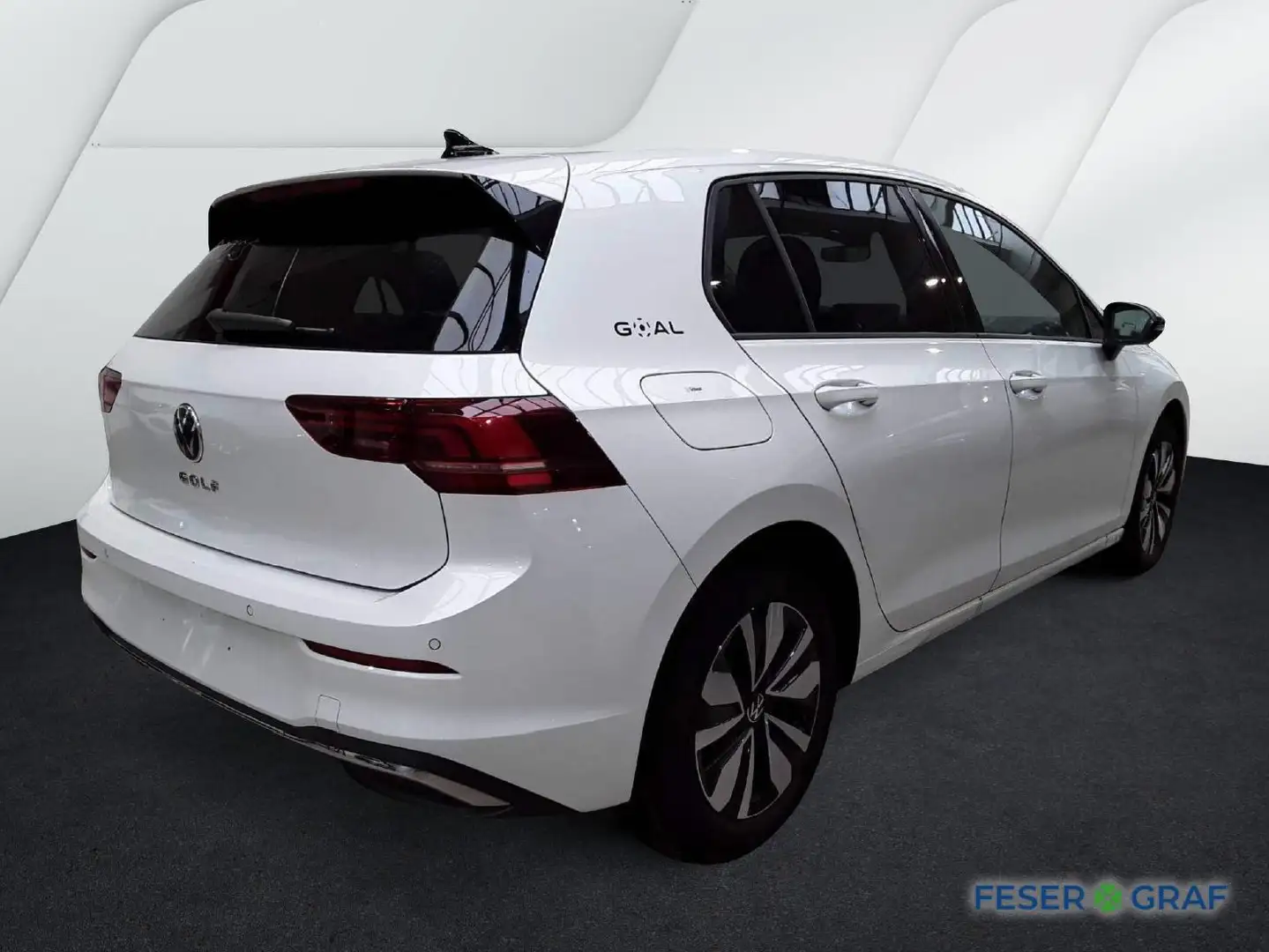 Volkswagen Golf VIII 2.0 TDI Goal DSG ACC/AHK/LED-Plus/SHZ Weiß - 2