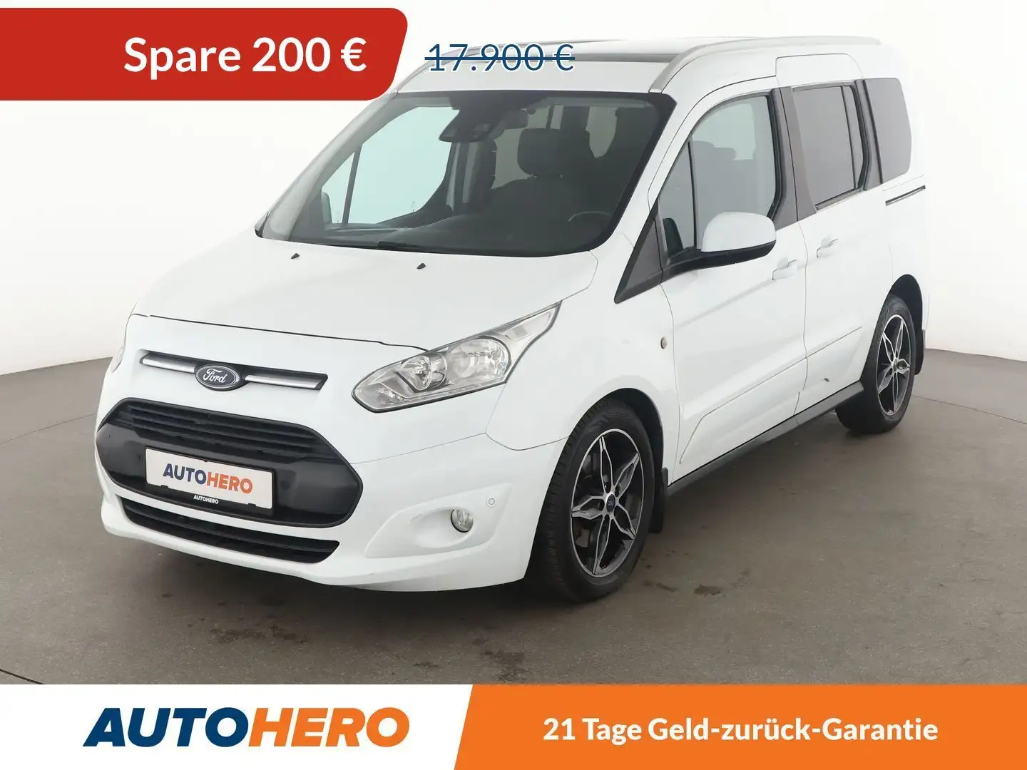 Ford Tourneo Connect 1.5 TDCi Titanium Aut.*NAVI*TEMPO*CAM*PDC*SHZ* Weiß - 1