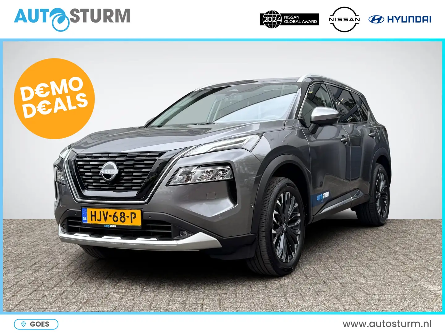 Nissan X-Trail 1.5 e-4orce Tekna Plus 4WD 7p. Grijs - 1