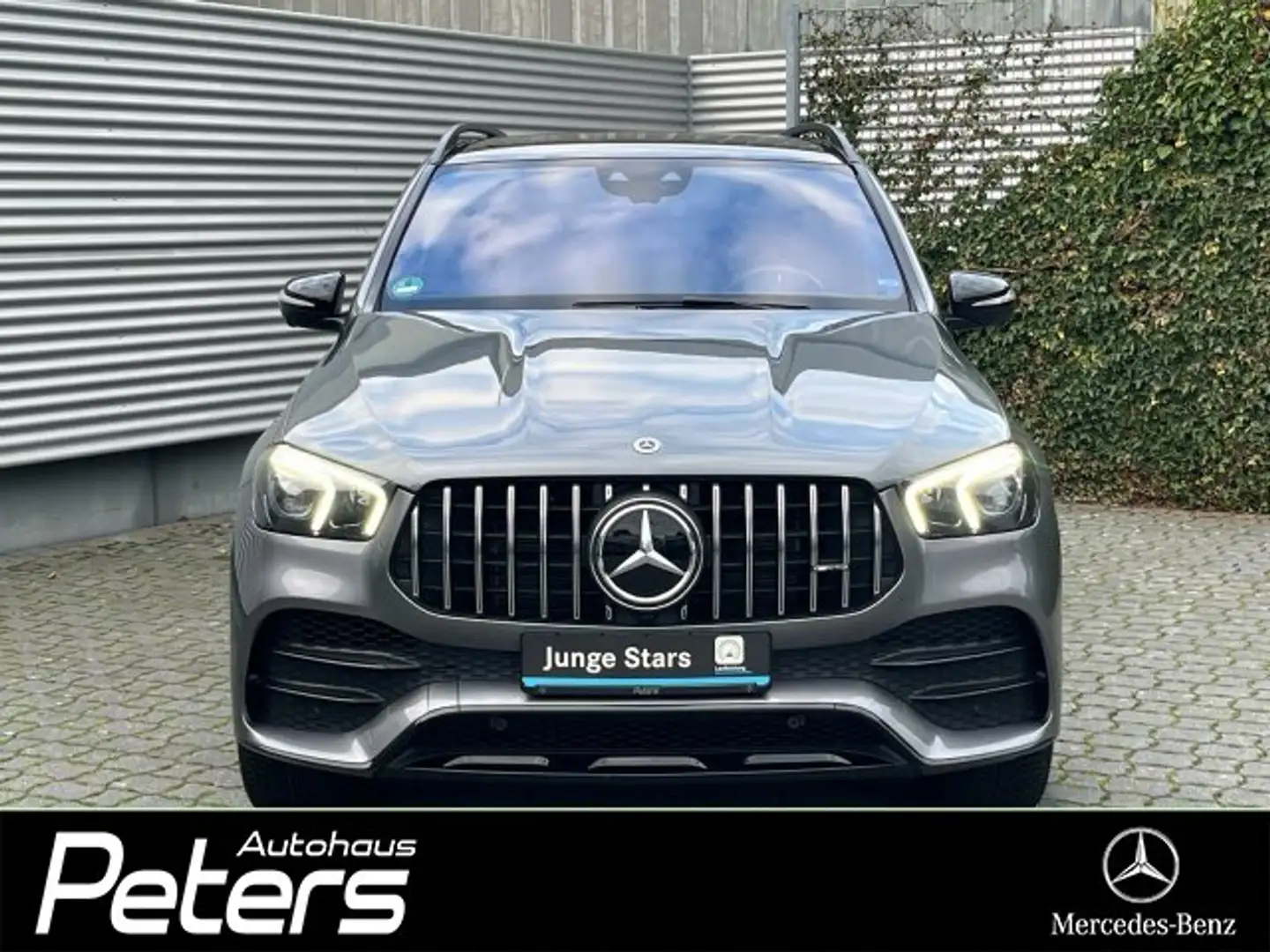 Mercedes-Benz GLE 400 GLE 400 d 4M AMG 360°/Distr/AHK/Pano/Airmatic LED Grau - 2