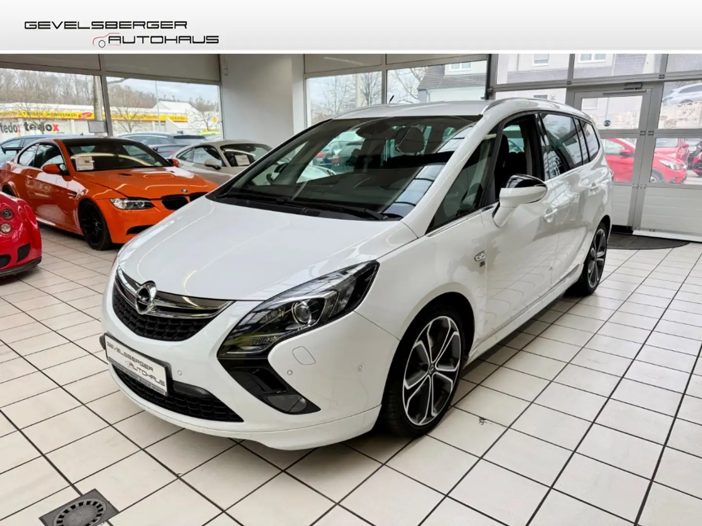 Opel Zafira C Tourer OPC-Line 1.Hand+VFW Scheckheft Weiß - 1
