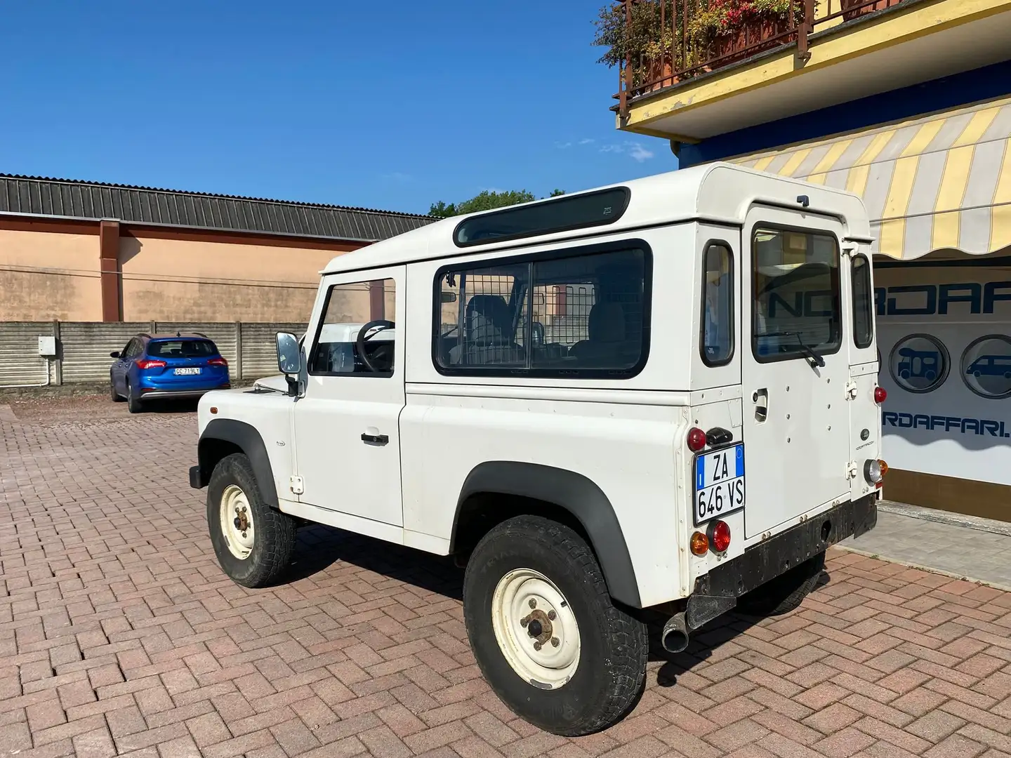 Land Rover Defender Defender 90 2.5 td5 3 POSTI Wit - 2