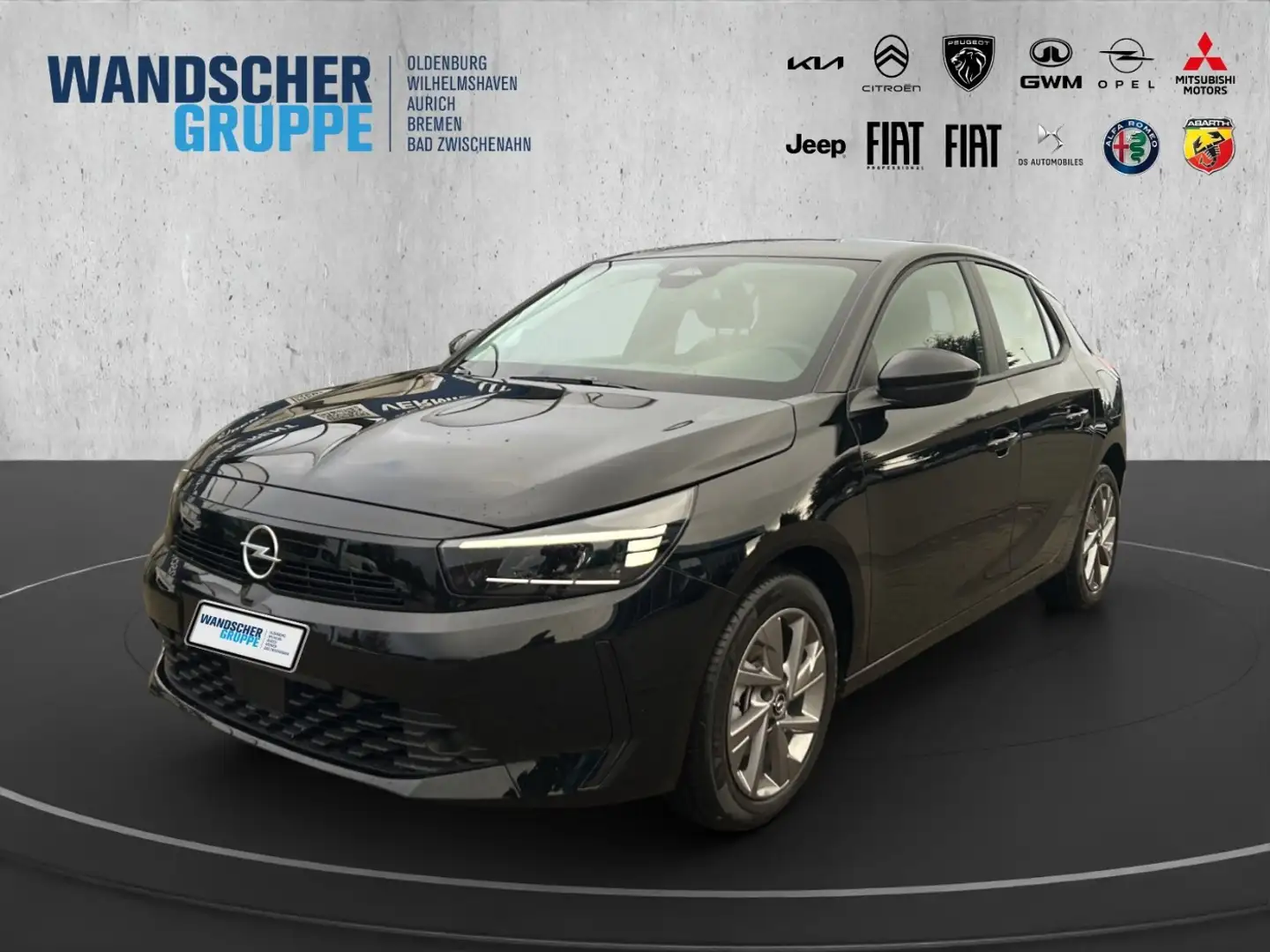 Opel Corsa F 1.2 Turbo Edition SHZ LHZ PDC ALU CARPLAY Noir - 1