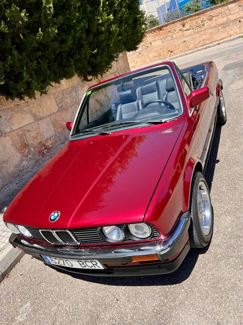 BMW 325 325i Cabriolet Rojo - 1