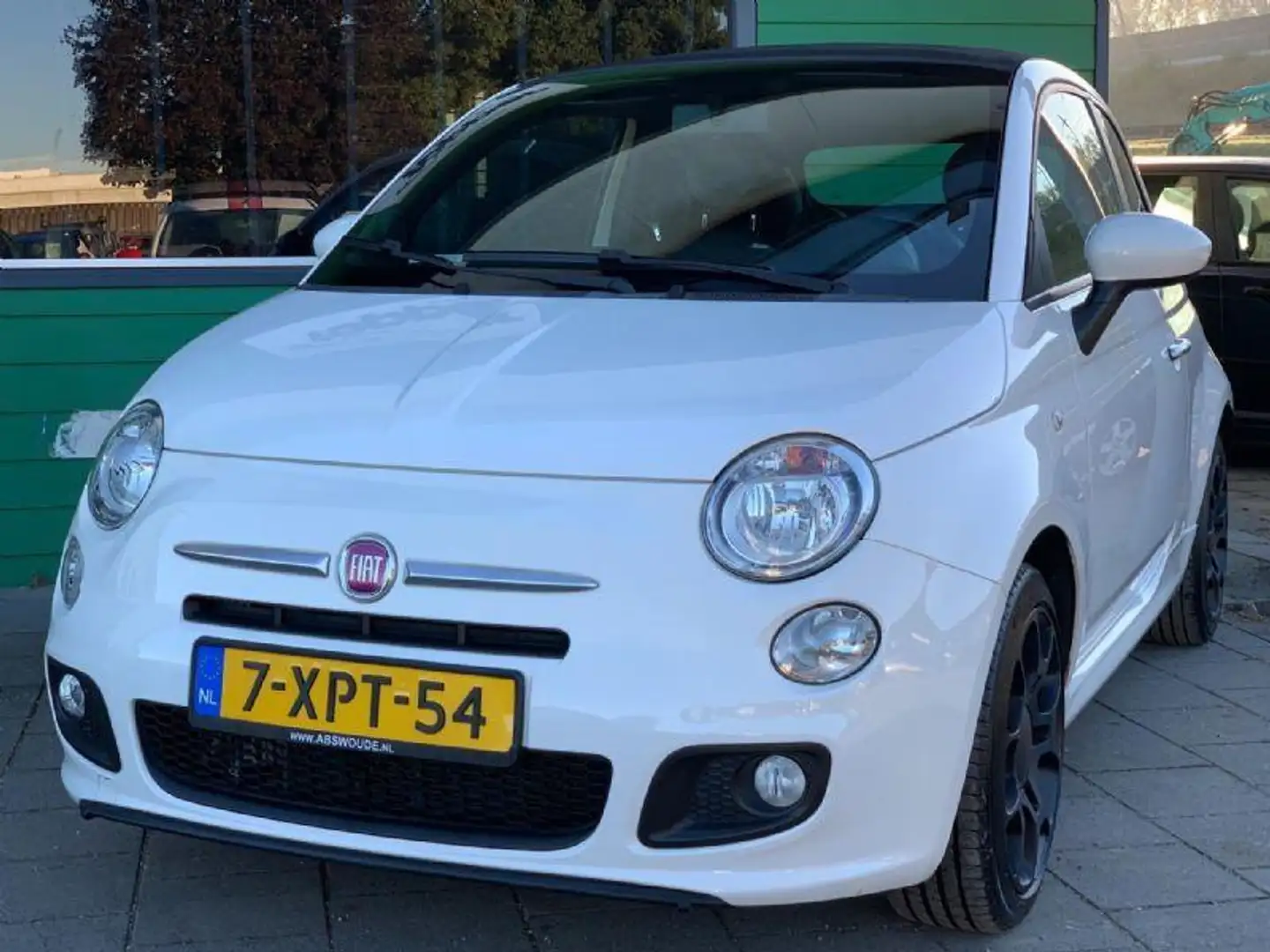 Fiat 500C 0.9 TwinAir Lounge 500S / Cabrio / ParkeerSensor / Weiß - 2