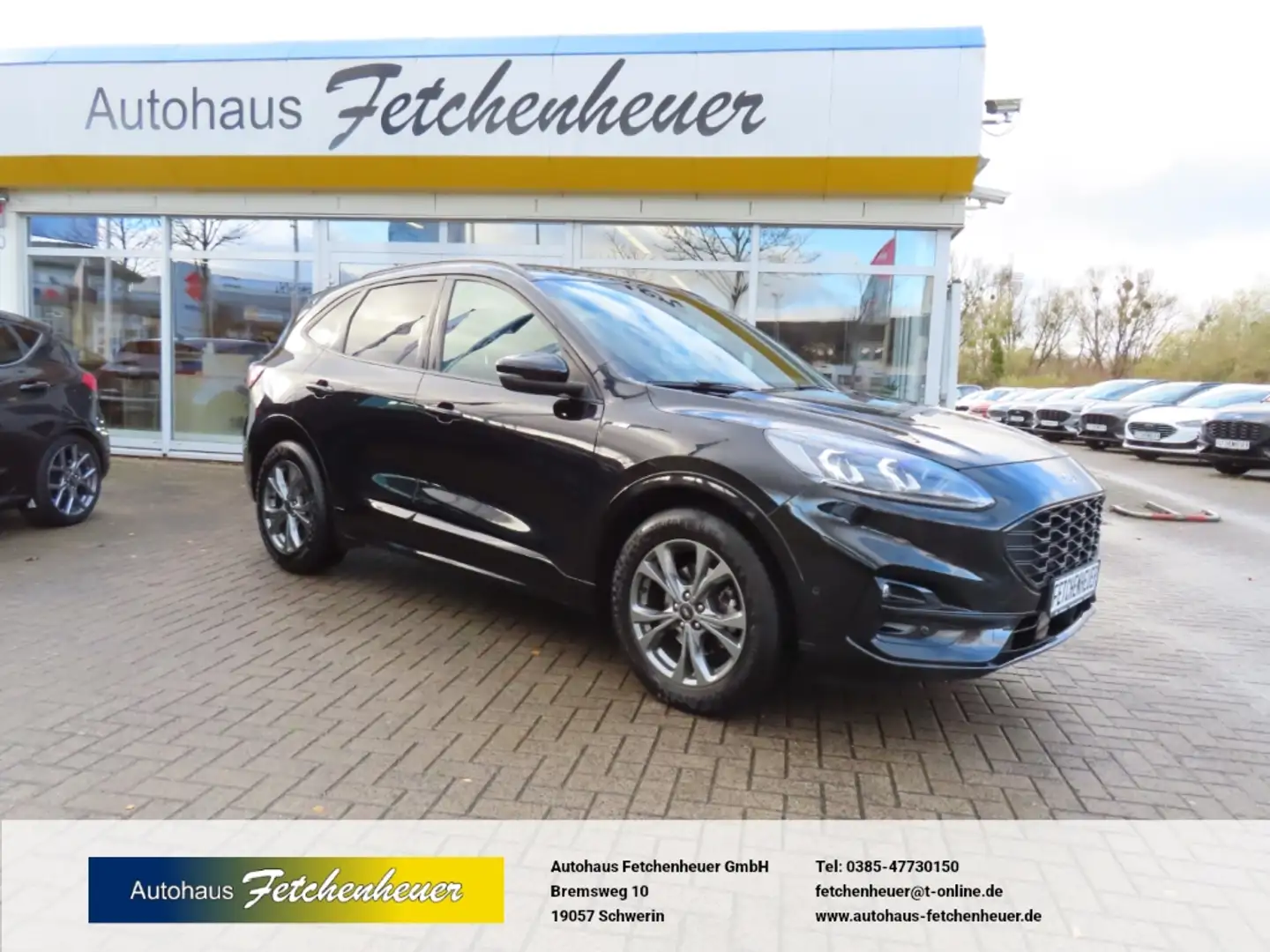 Ford Kuga STLine Aut NAVI+LED+RFK+ACC+HuD+SHZ+TWA+AHK Noir - 1