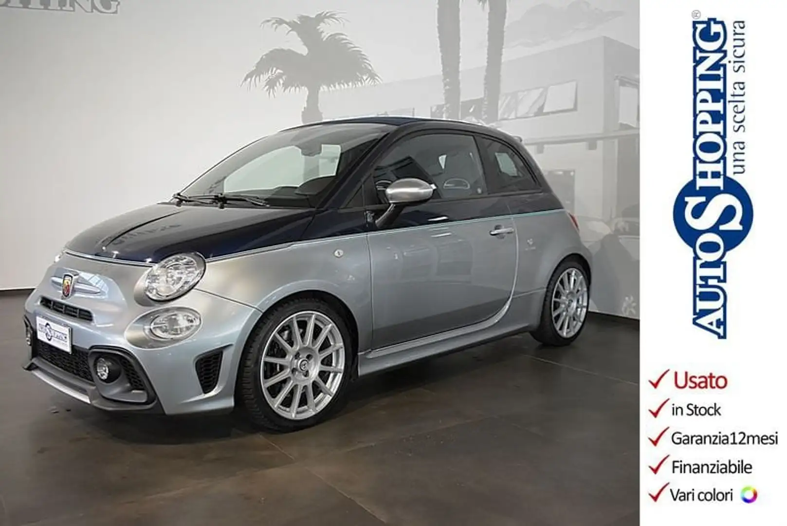 Abarth 695 C 1.4 Turbo T-Jet Rivale #SPECIAL EDITION N° 1497 Azul - 1