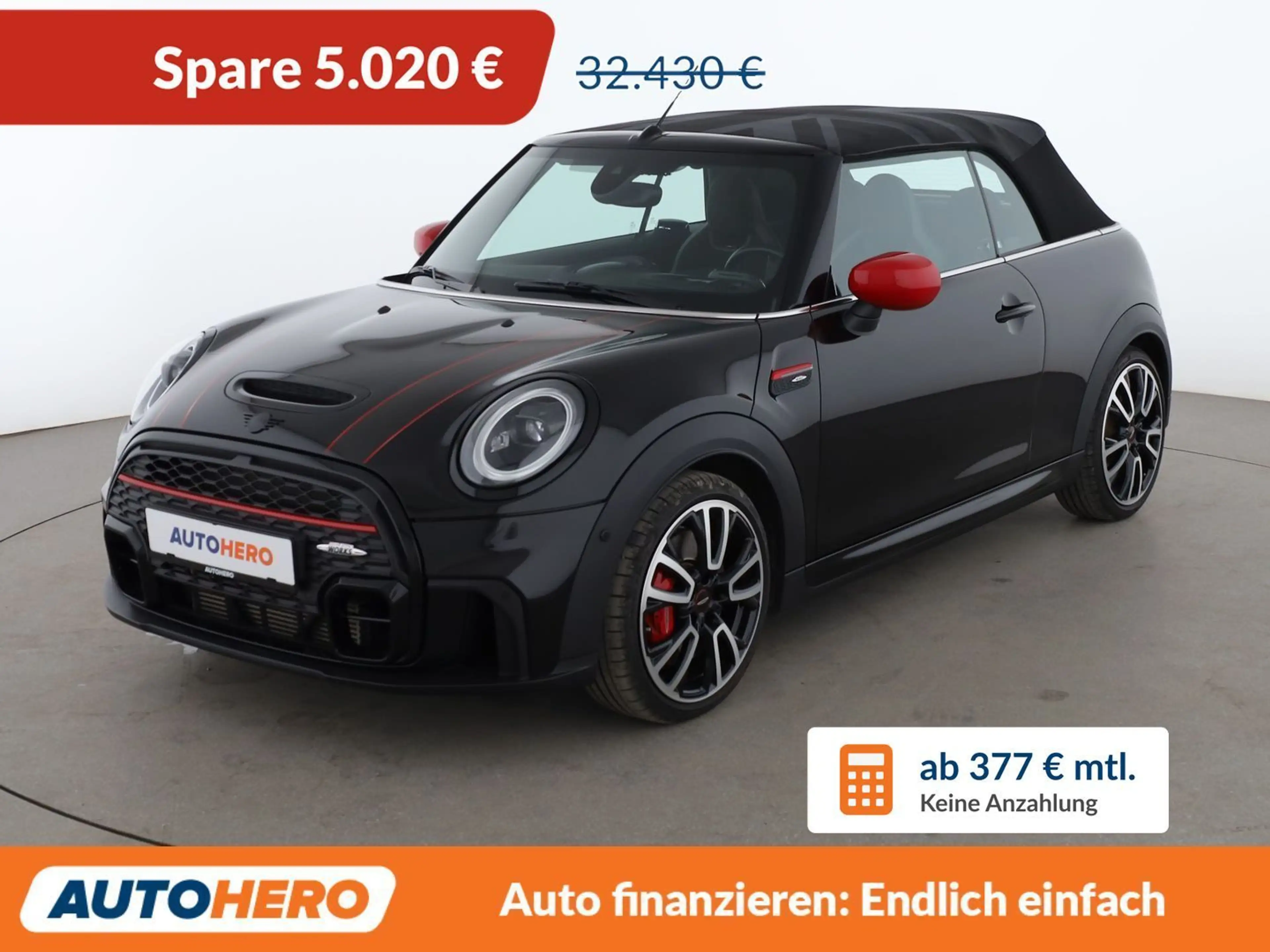 MINI John Cooper Works Cabrio John Cooper Works Aut.*NAVI*LED*360CAM*TEMPO*SHZ*