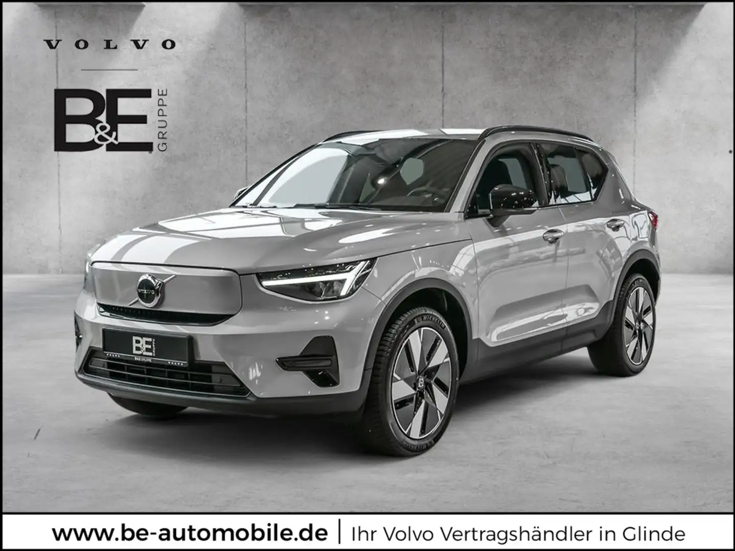 Volvo XC40 Plus Recharge Pure Electric AWD ACC LED Silber - 1