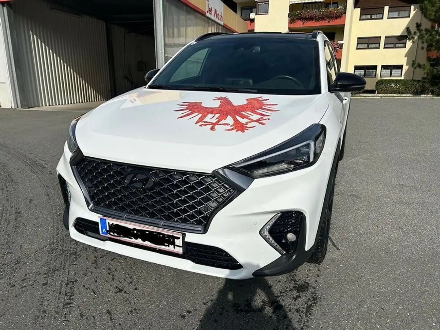 Hyundai TUCSON N-Line Plus Mild-Hybrid 4WD Weiß - 2