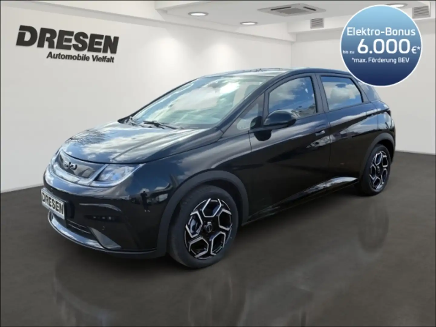 BYD Dolphin Comfort 60,4 kWh Sitzheizung/Elek. Sitze/360° Kame Schwarz - 1