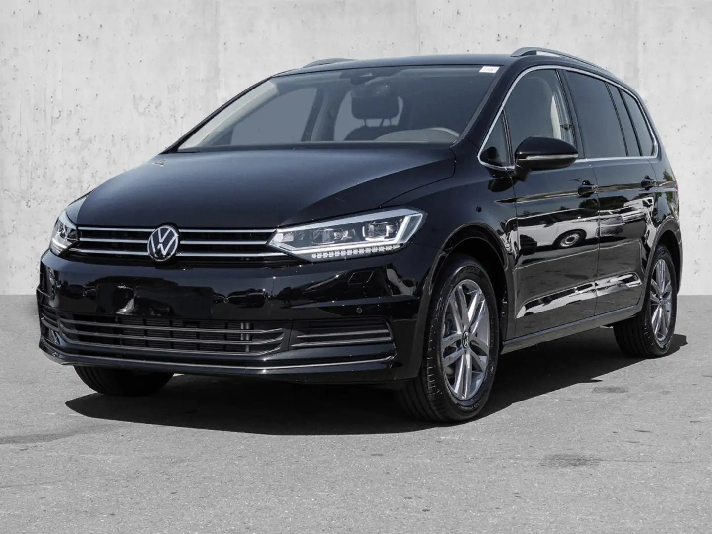 Volkswagen Touran 1.5 TSI DSG Comfortline 7-Sitzer NAVI LM EASY OPEN Nero - 2