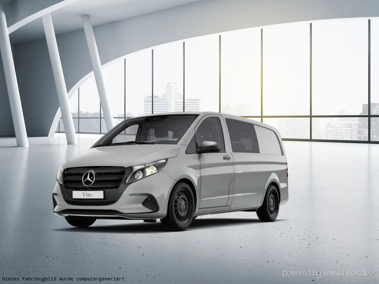 Mercedes-Benz Vito 114CDI Mixto Klima MBUX Kamera Totwinkel Gris - 2