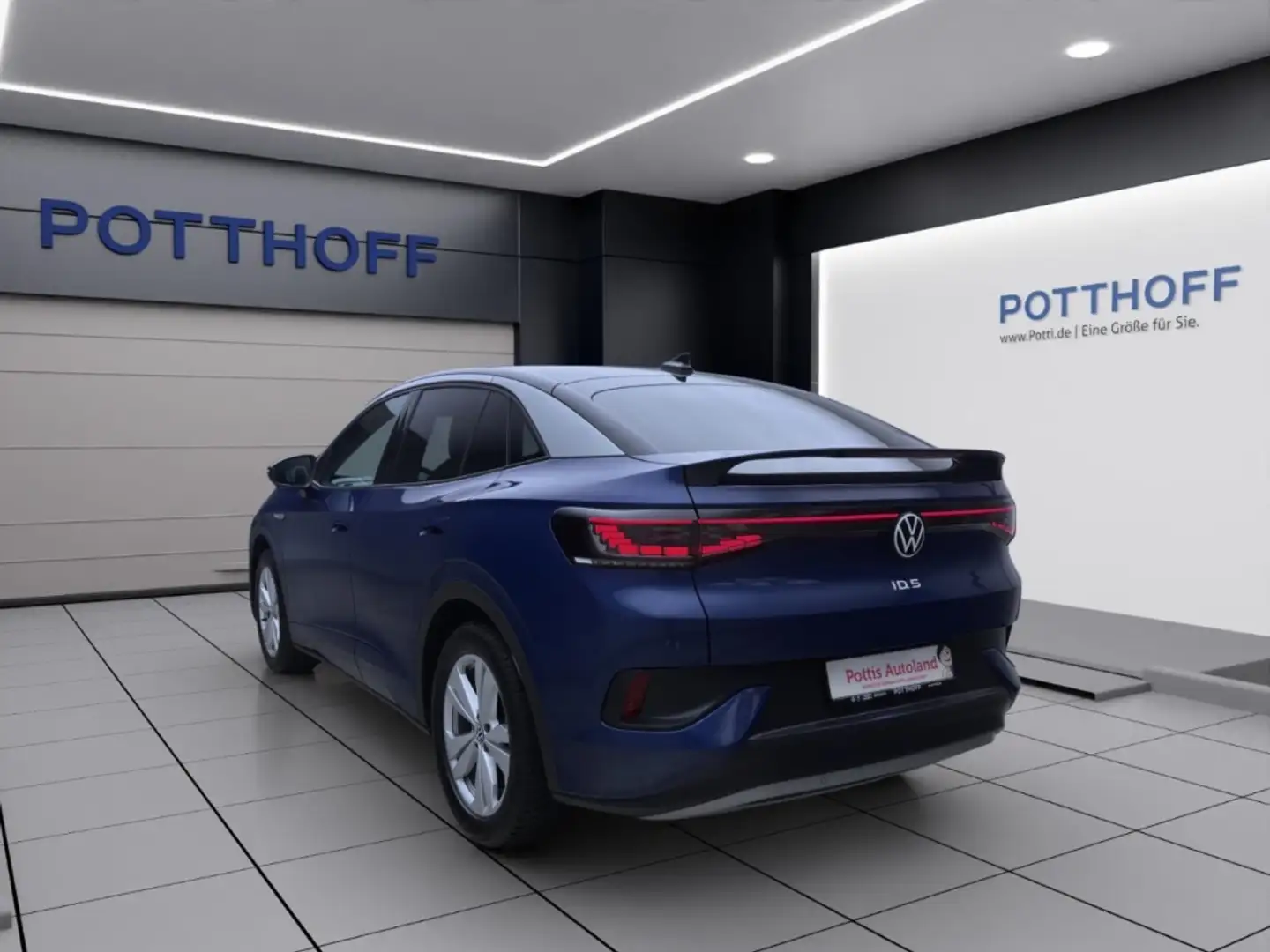 Volkswagen ID.5 PRO AHK NAVI IQ.LIGHT ACC Blau - 2