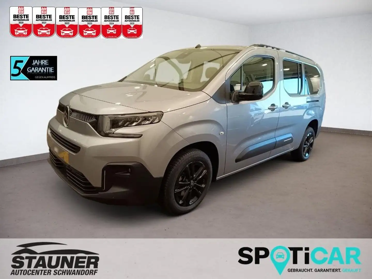 Citroen Berlingo XL BlueHDi S/S AT8 MAX *7 SITZER*SHZ* Grau - 1