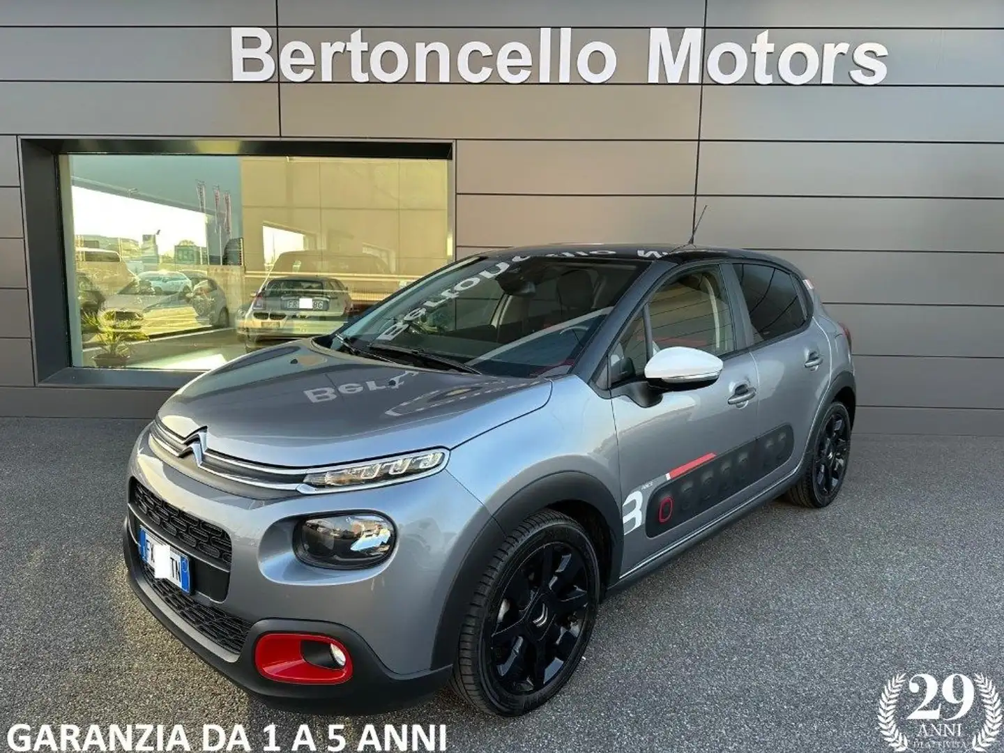 Citroen C3 1.2 PureTech 110cv RAC3 Edition RACE NEOPATENTATI Gris - 1