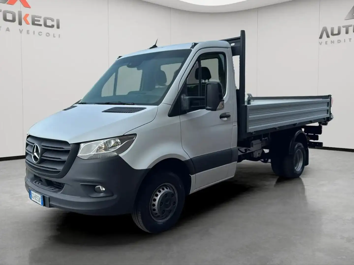 Mercedes-Benz Sprinter 419 CDI - RIBALTABILE TRILATERALE - CASSONE NUOVO Blanc - 1