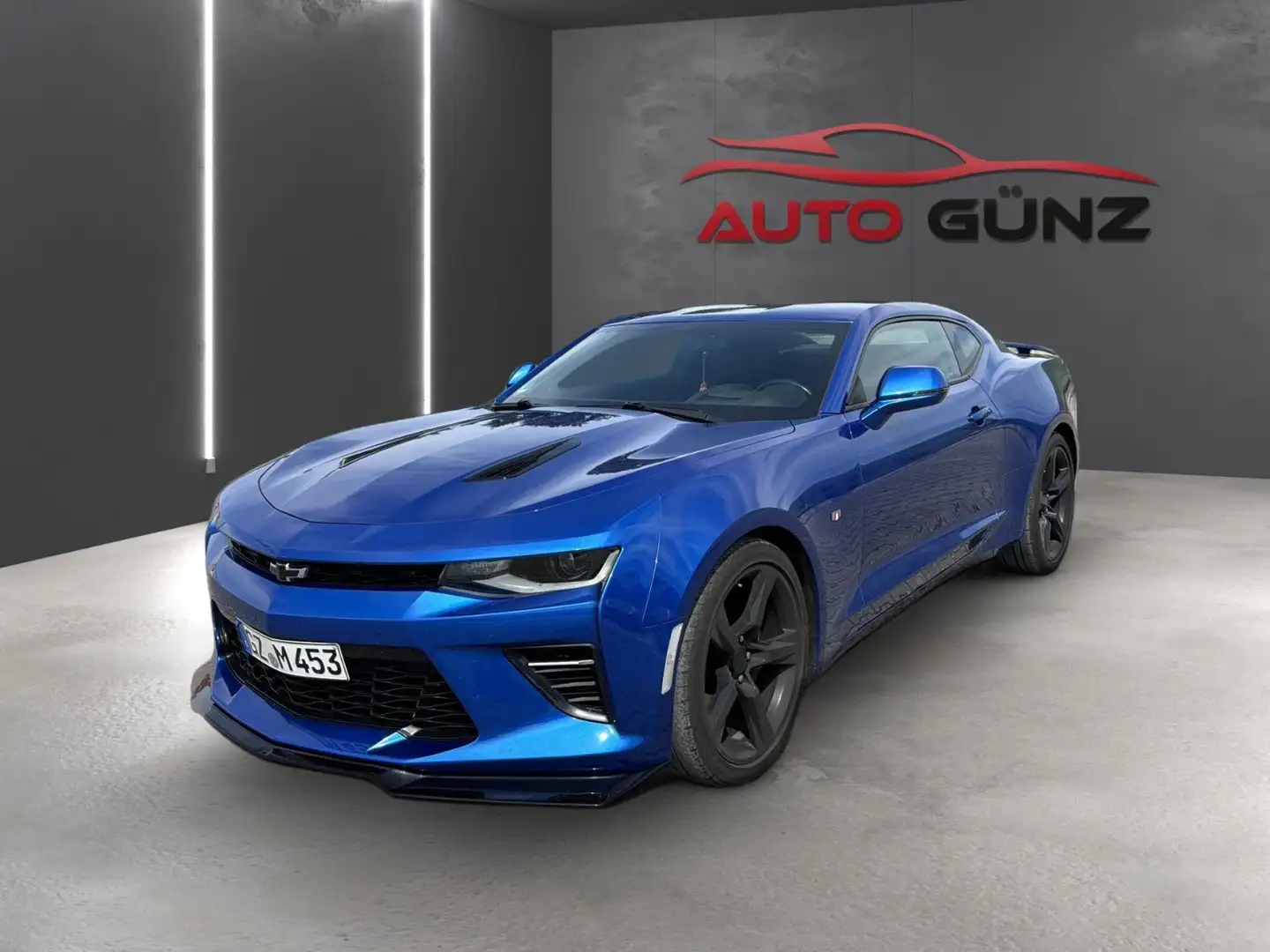 Chevrolet Camaro Coupé V8 *Carplay-HeadUp-Leder* Blau - 1