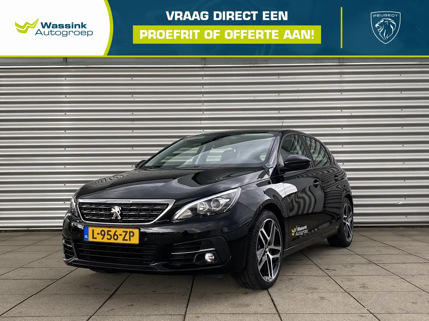 Peugeot 308 Active I 18inch velgen I Navigatie I Camera achter Zwart - 1