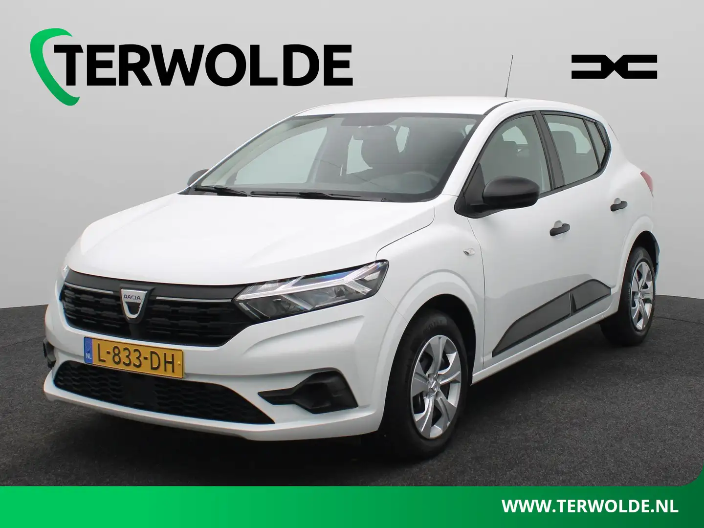 Dacia Sandero TCe 100 Bi-Fuel GPF Essential | AIRCO | Armsteun | Blanc - 1