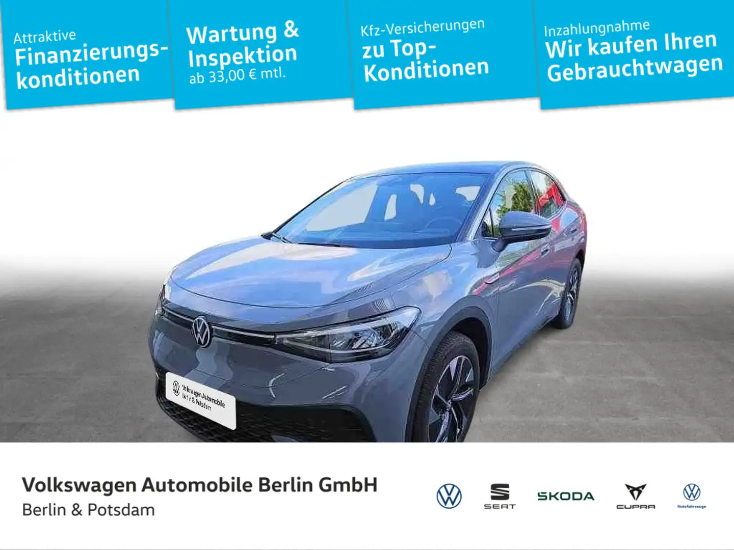 Volkswagen ID.5 Pro Performance Navi-Pro AHK LED PDC APP Grau - 1