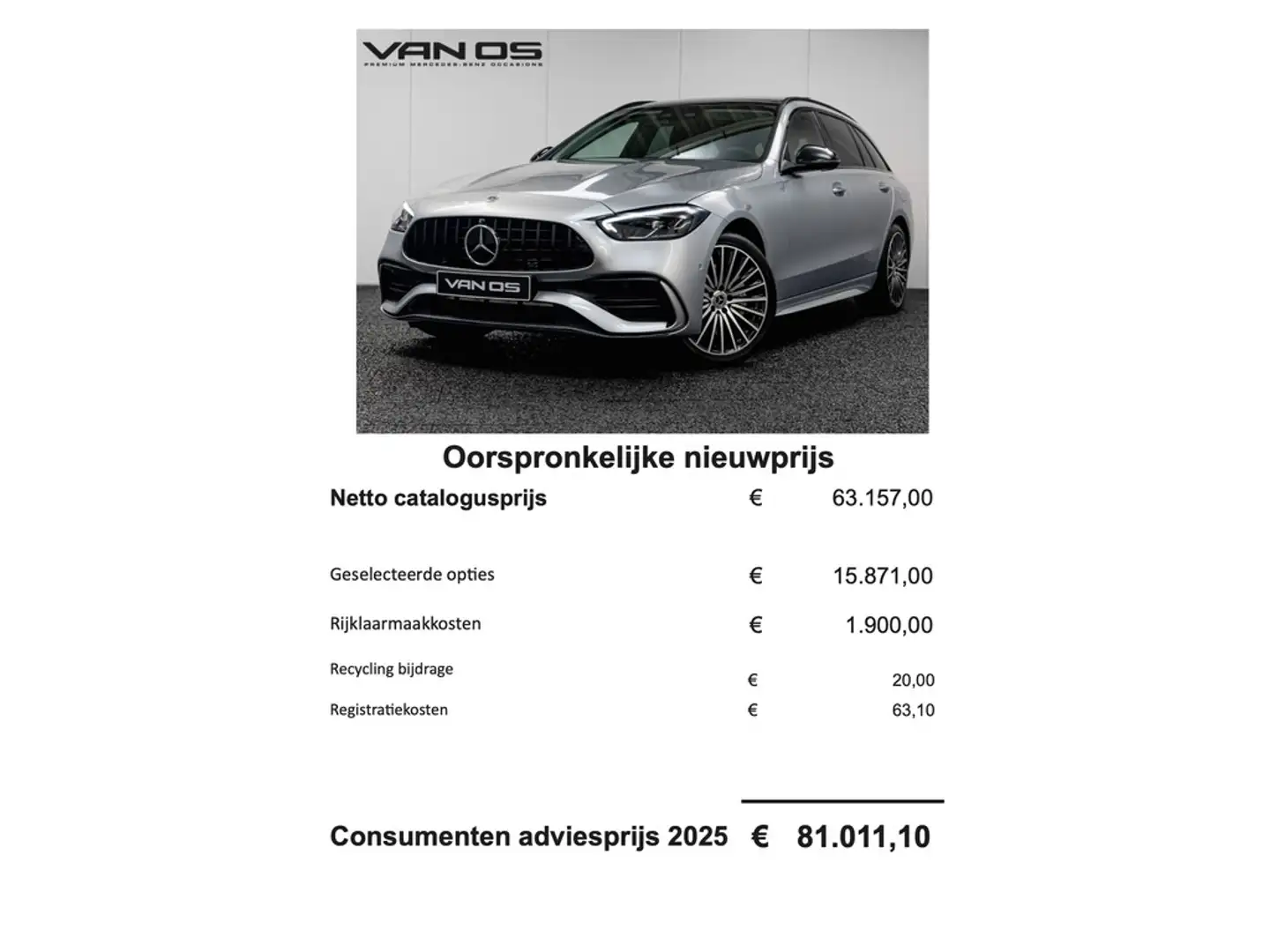 Mercedes-Benz C 300 Estate C e AMG Line Night | Nappa | Pano | Burmest Silber - 2