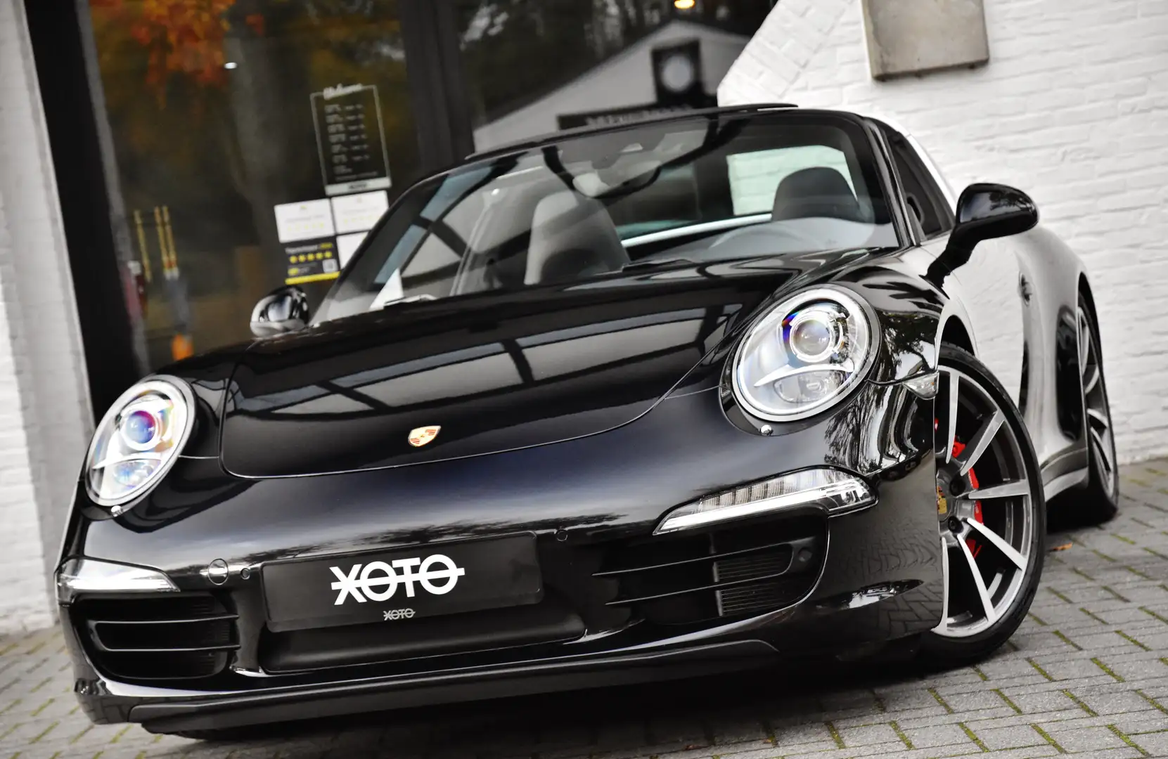 Porsche 911 991 C4S 3.8i TARGA PDK *** 1HD. / BELGIAN CAR*** Noir - 1