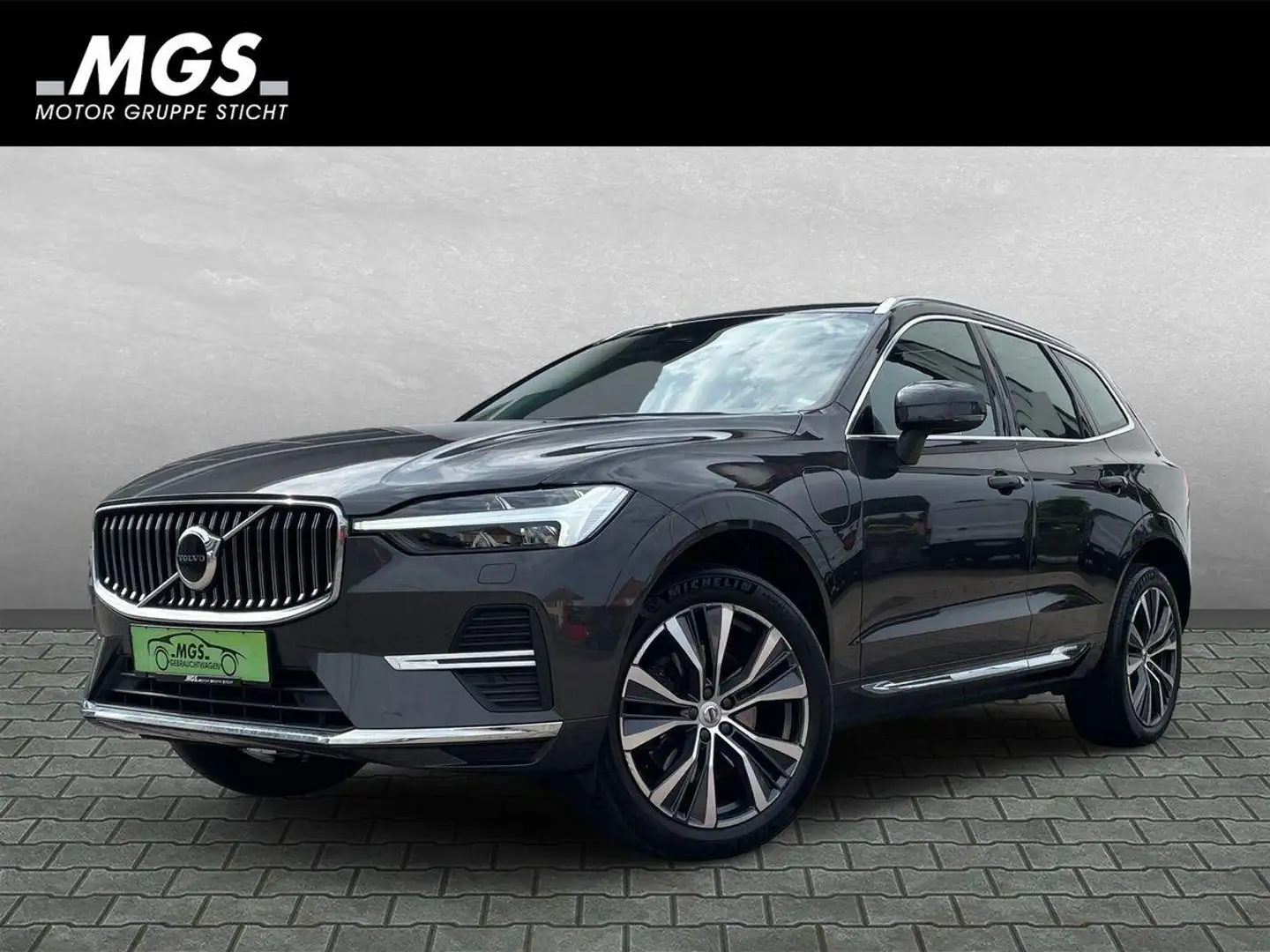 Volvo XC60 Inscription T8 Plug-In Hybrid AWD #AHK #ACC Gris - 2