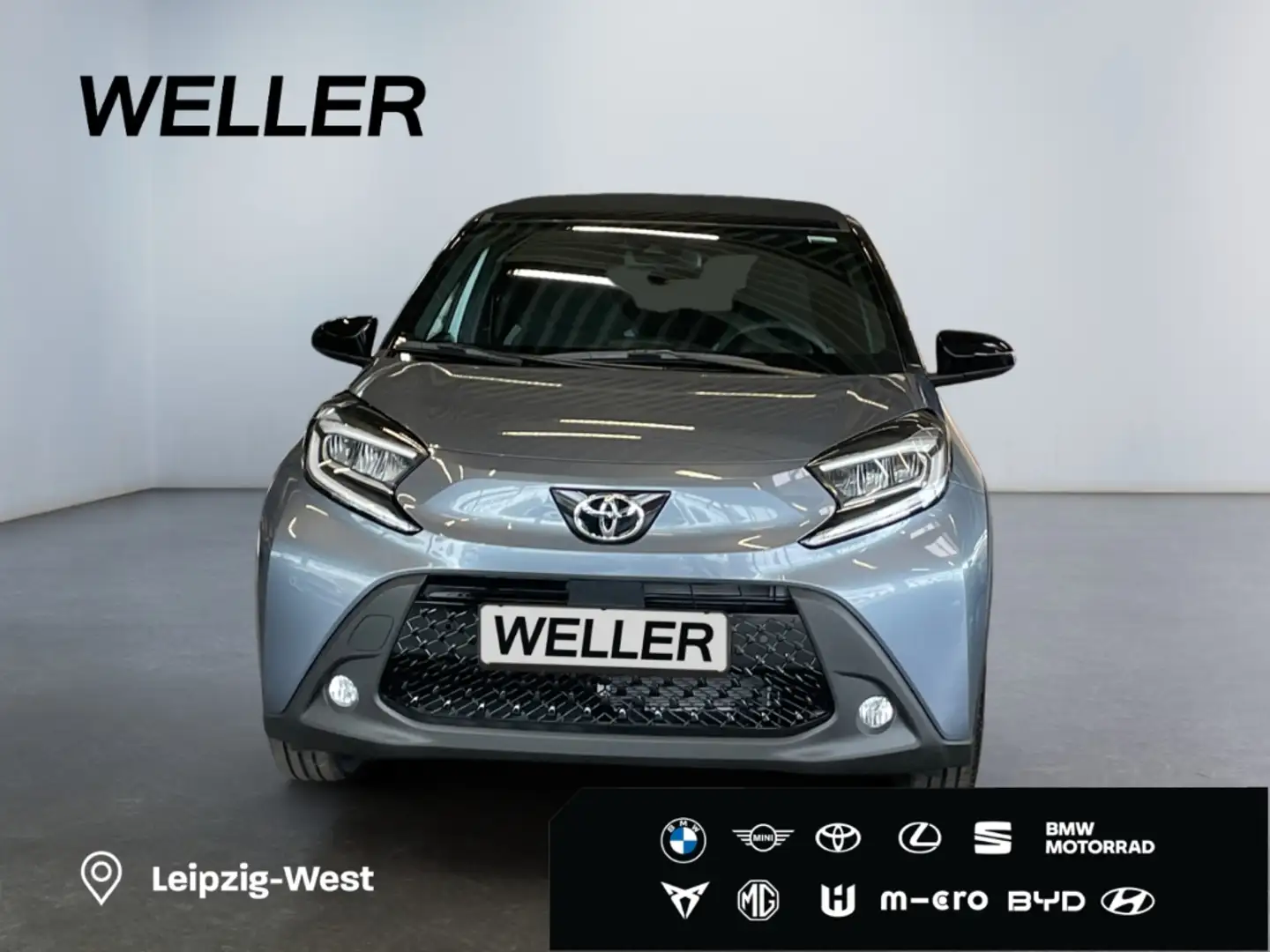 Toyota Aygo X S-CVT Air Teamplayer *Faltdach*LED*ACC*CAM* Grau - 2