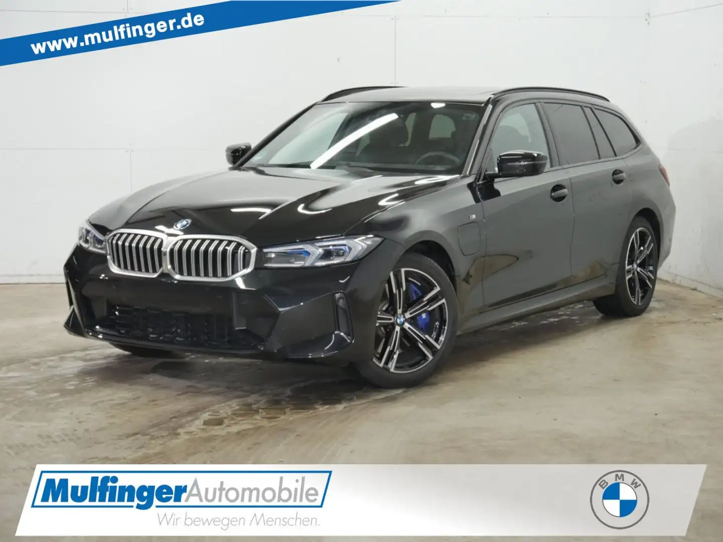 BMW 330 e T M Sport FACELIFT HUD Pano.SuView.HiFi AHK Schwarz - 1