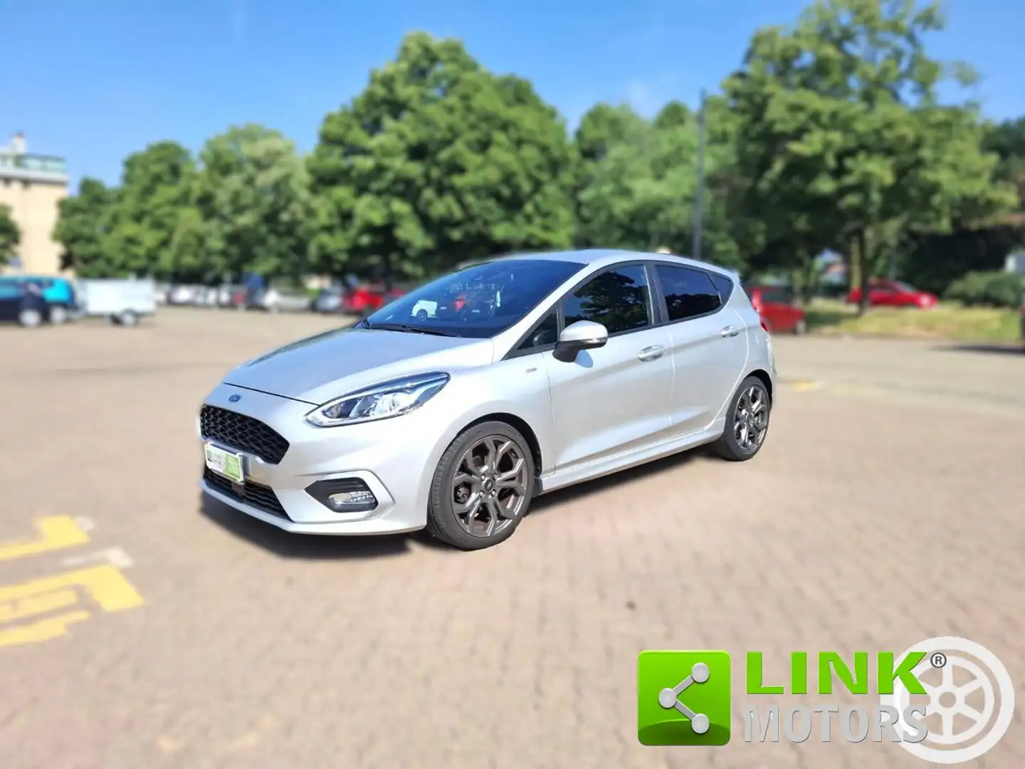 Ford Fiesta 1.0 Ecoboost 100 CV 5 porte ST-Line Grigio - 1