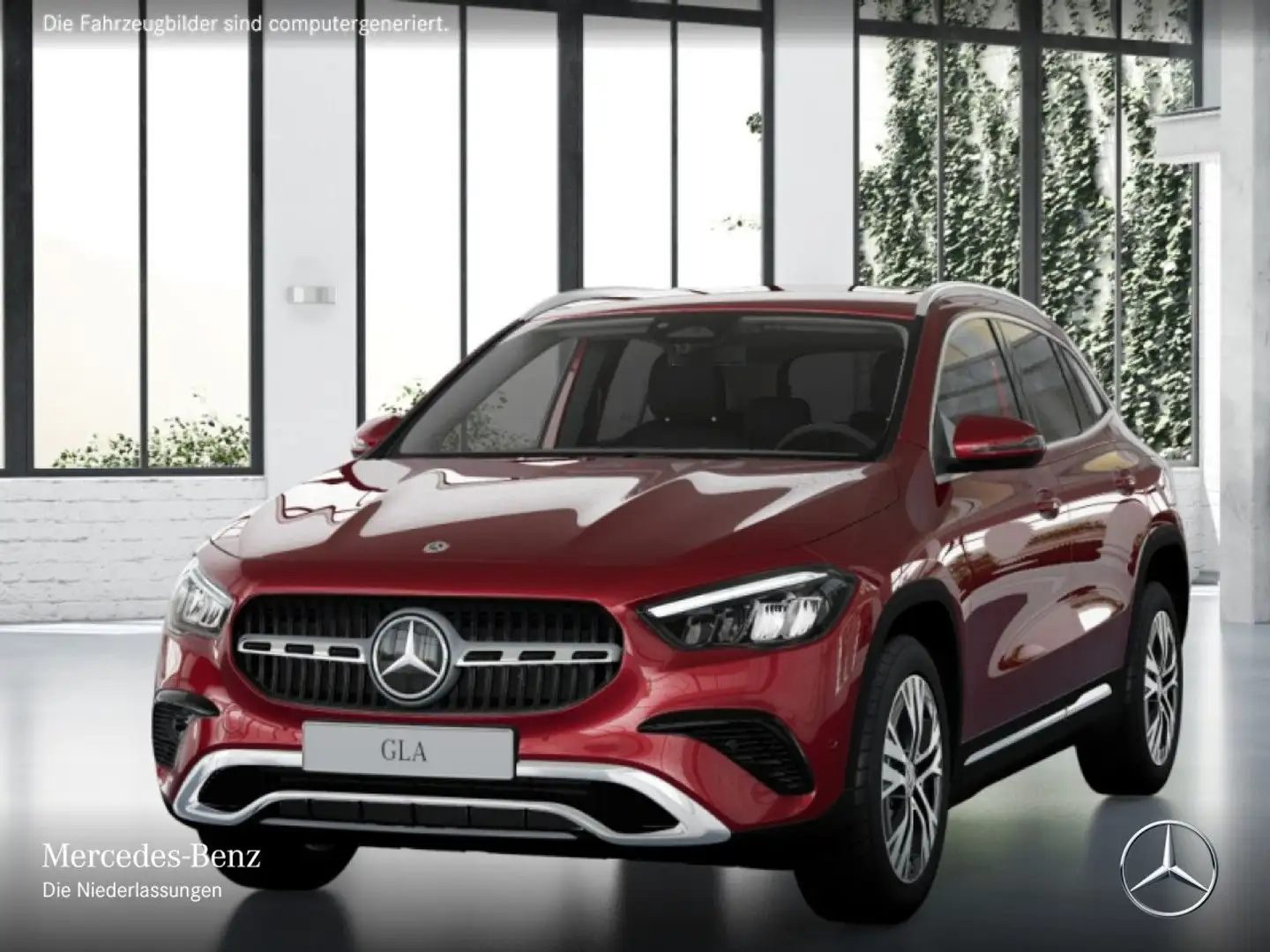 Mercedes-Benz GLA 250 4M PROGRESSIVE+LED+KAMERA+8G Rot - 2