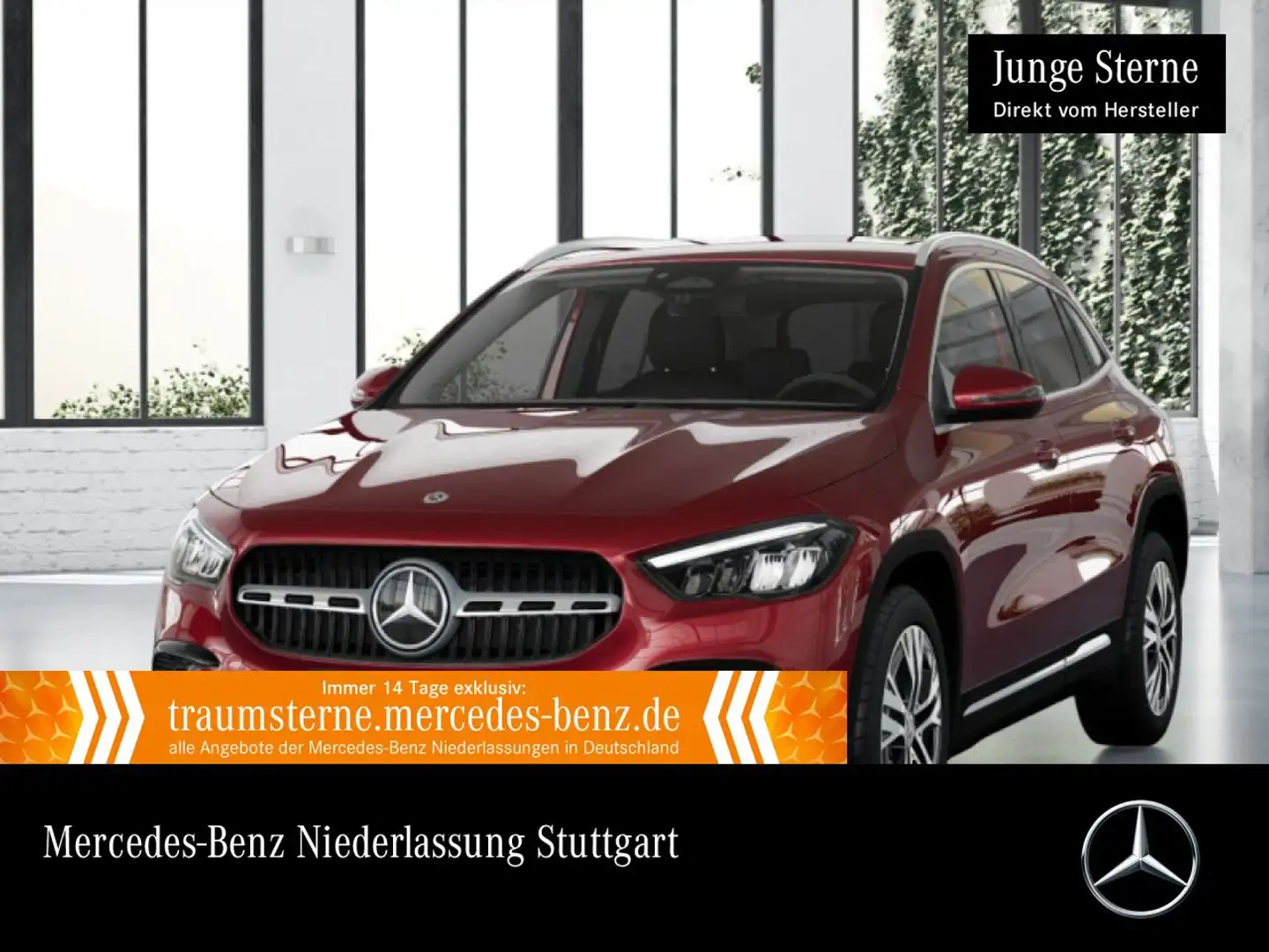 Mercedes-Benz GLA 250 4M PROGRESSIVE+LED+KAMERA+8G Rot - 1