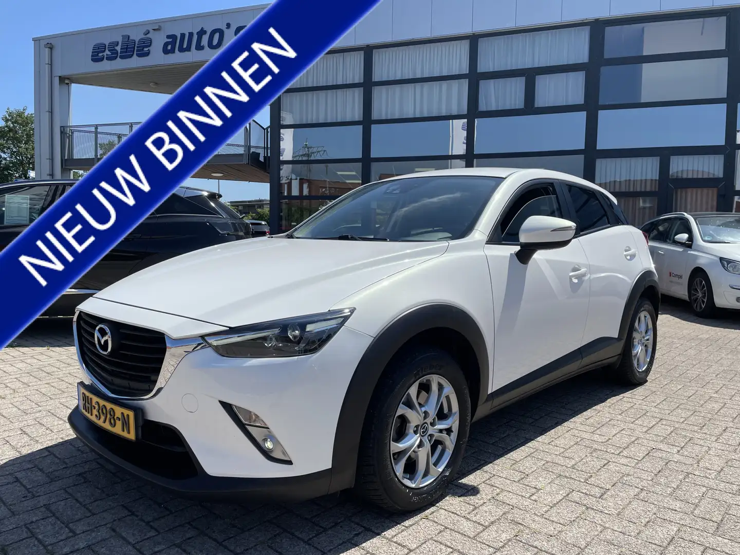 Mazda CX-3 2.0 SkyActiv-G 120 Automaat TS+ Trekhaak Clima + C Wit - 1