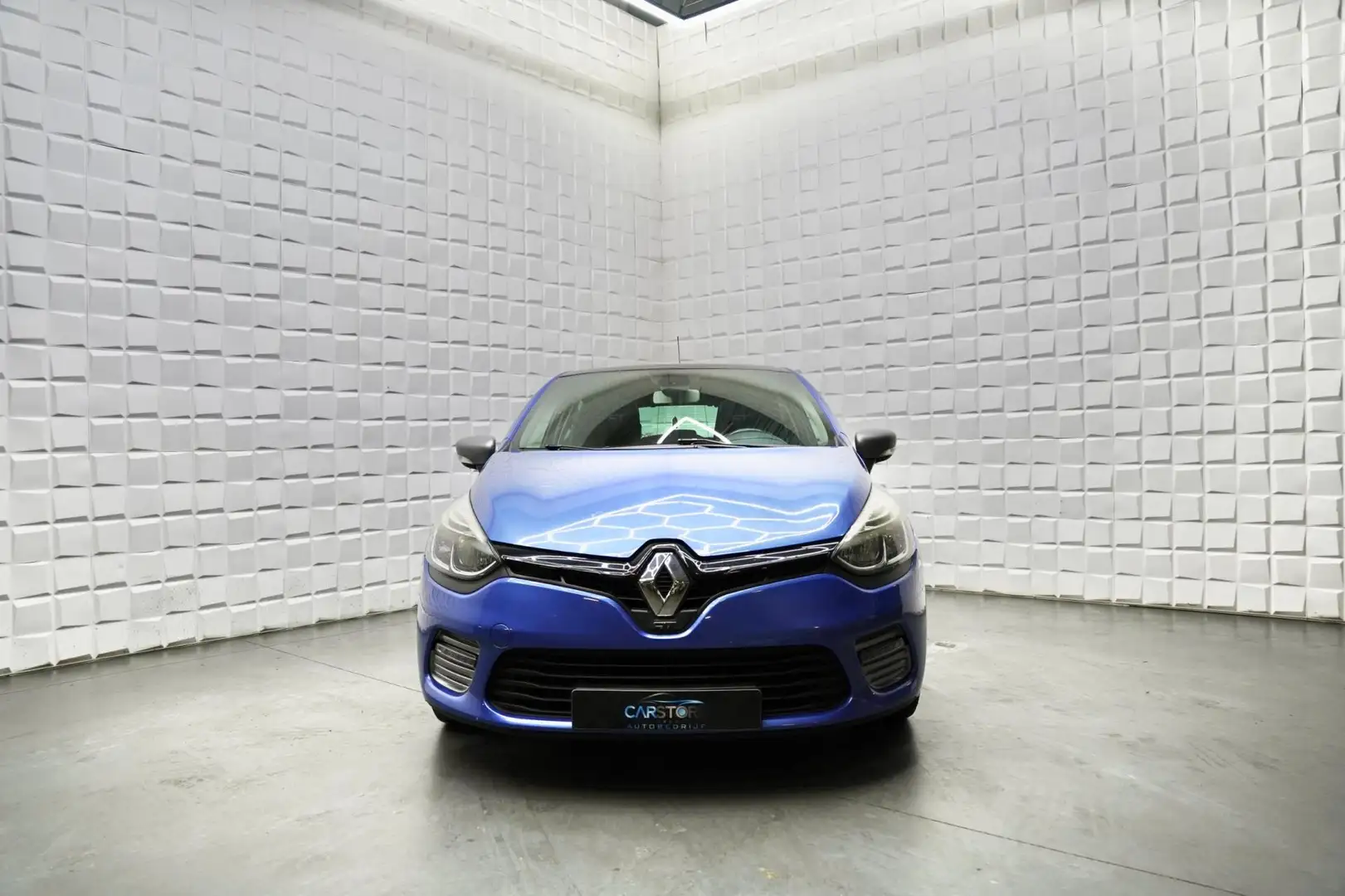 Renault Clio 1.2 GT 5DRS AUTOMAAT NAVI PDC KEYLESS PANO Blauw - 2