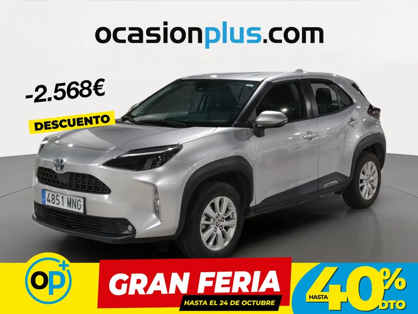 Toyota Yaris Cross 120H Business Plus Gris - 1