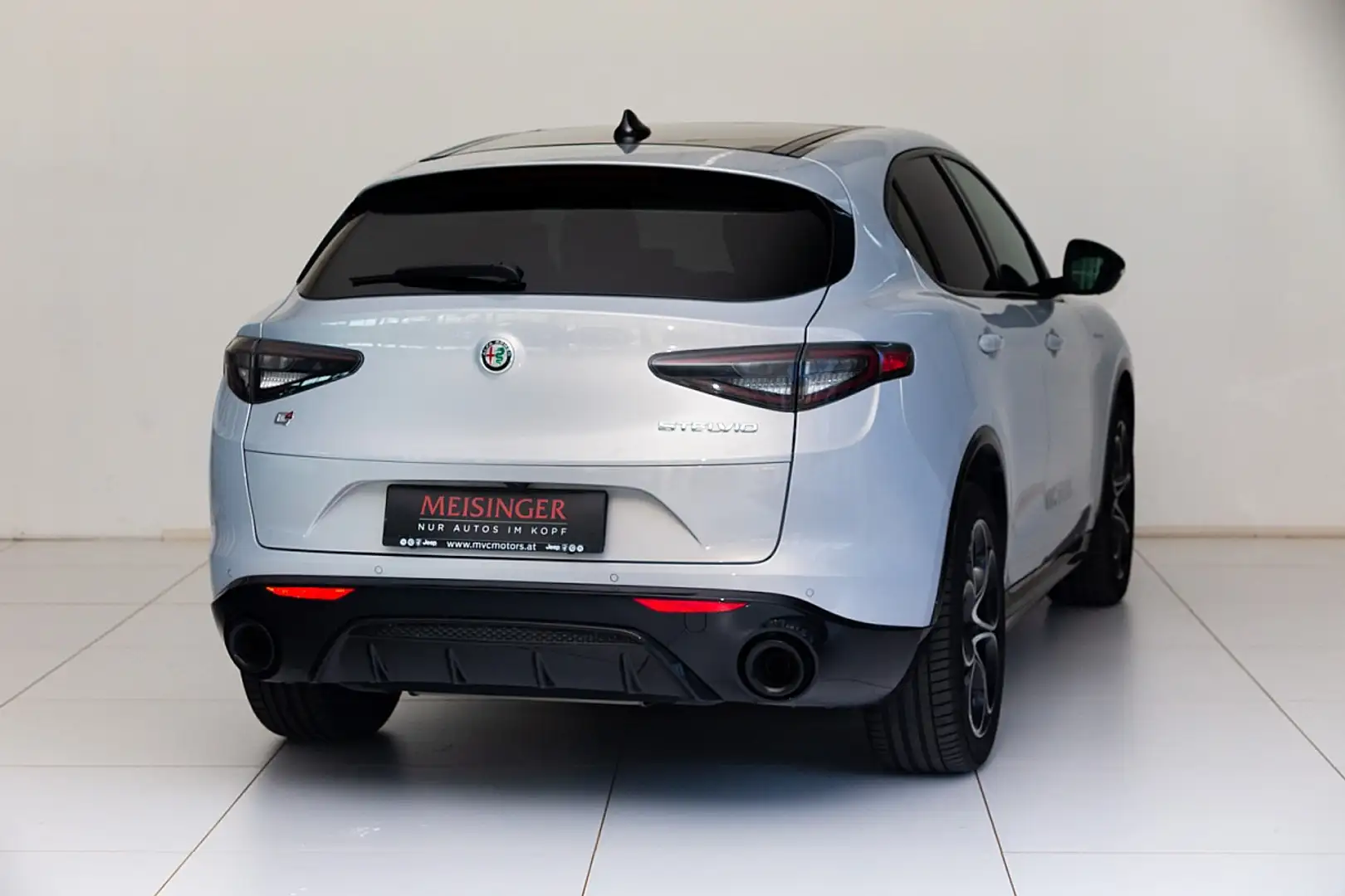 Alfa Romeo Stelvio Sprint 2,0 16V 280 AT8 Q4 Grau - 2
