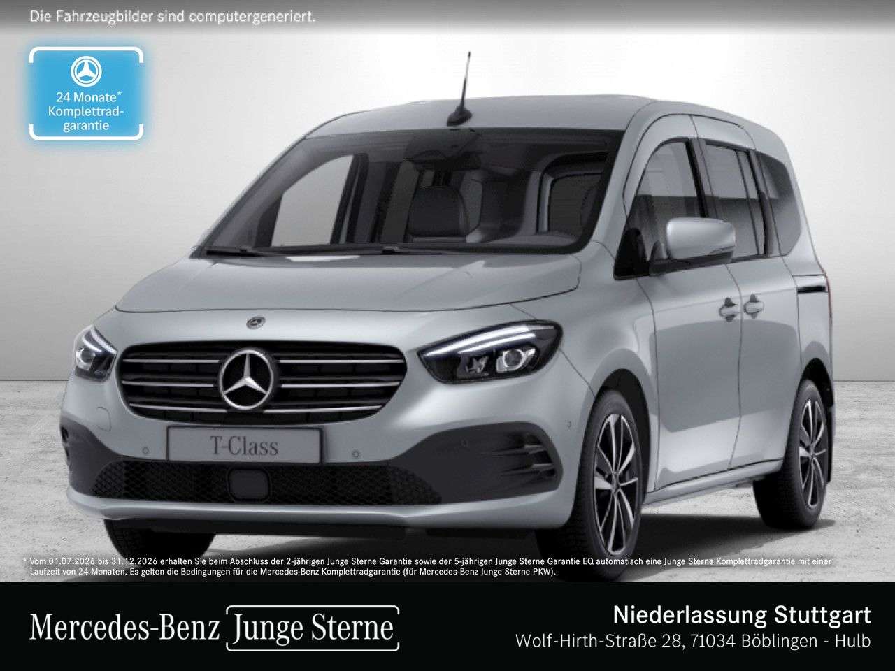 Mercedes-Benz T-Class 2023 — T 180 EDITION+PROGRESSIVE+Klimaautom+AHK+Navi+MBUX