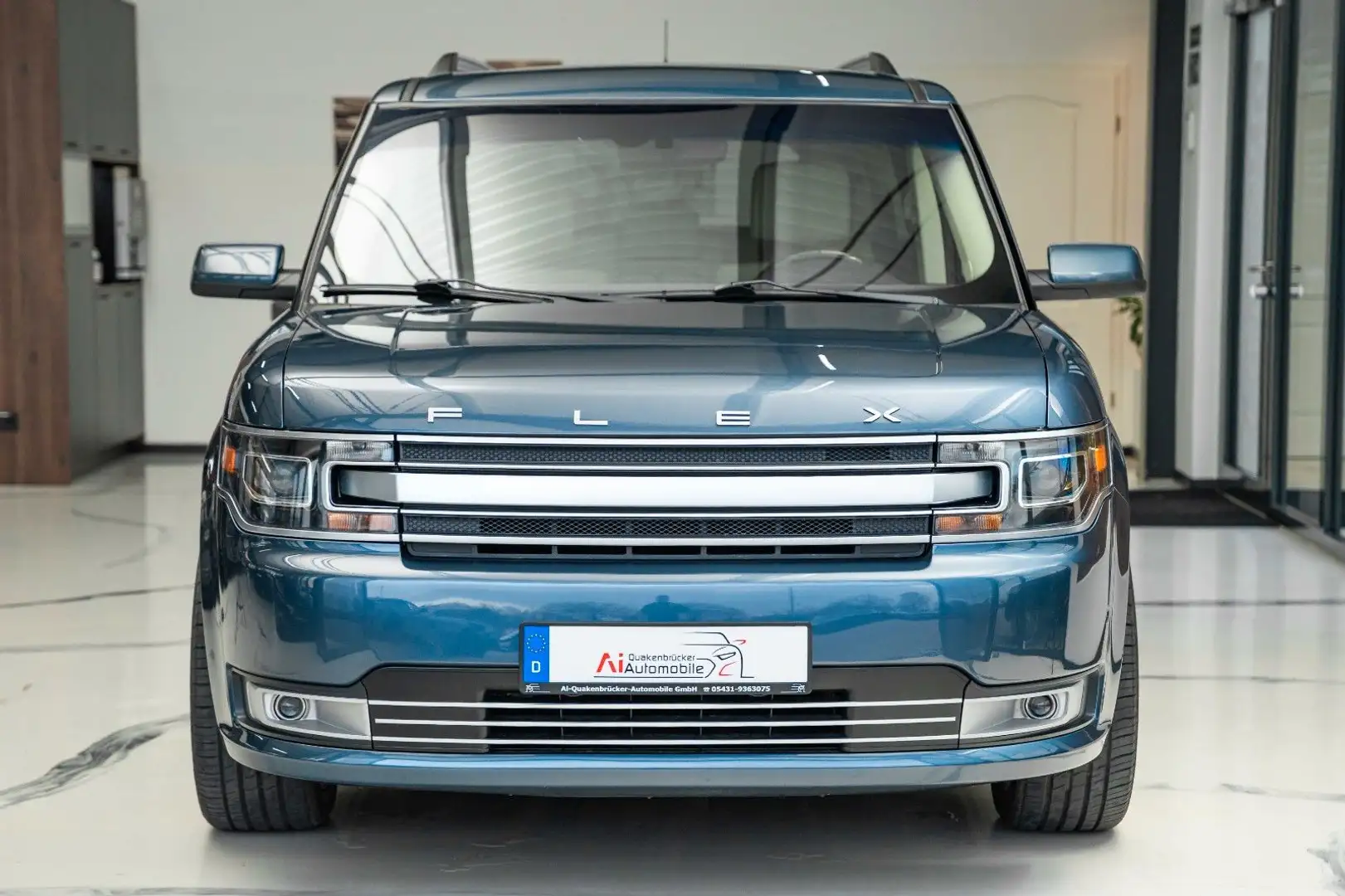 Ford Flex 3.5 LIMITED AWD PANO LEDER AHK Blau - 2