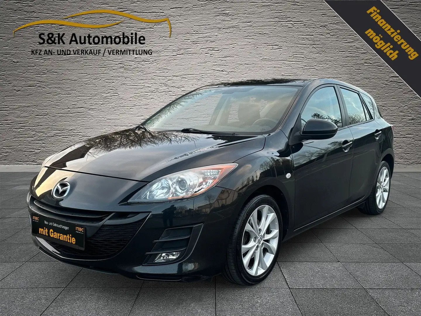 Mazda 3 Lim. Exclusive-Line/Sitzheizung/8Fach/Einparkh Schwarz - 1