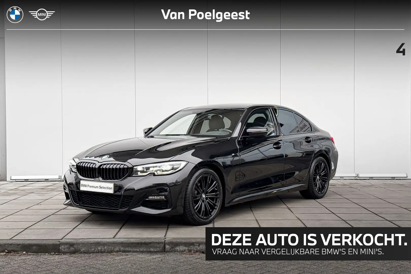 BMW 318 3 Serie Sedan 318i High Executive M-Sport 18 Inch Noir - 1